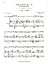 Boulanger, 2 Morceaux: Nocturne, Cortage (IMC)