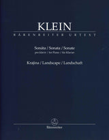 Klein, Sonata; Landscape [Cz] (Barenreiter)