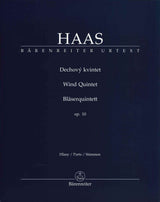 Haas, Wind Quintet op. 10 (Barenreiter)