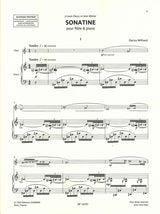 Milhaud, Sonatine op. 76 (Lemaitre) (Durand)