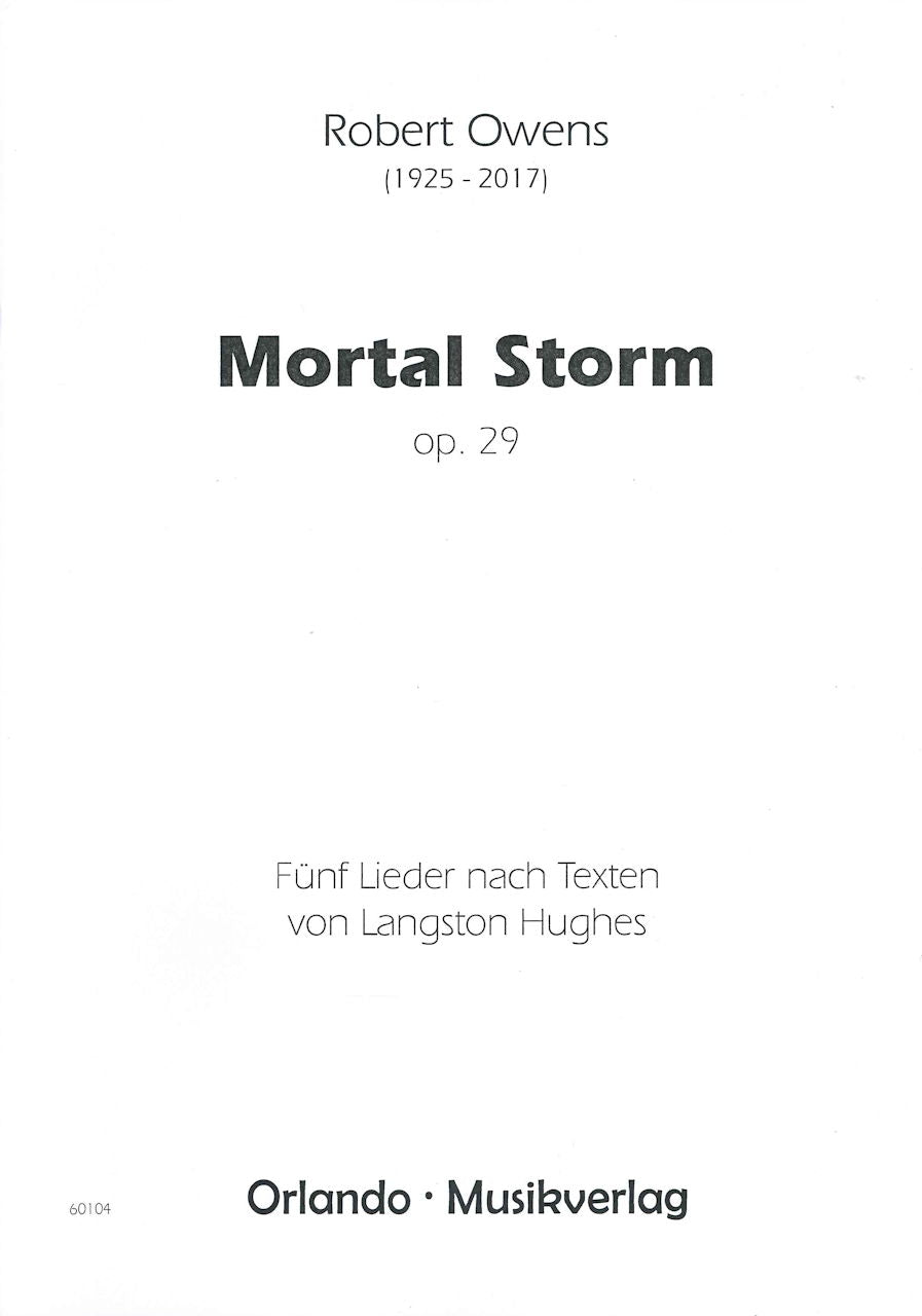 Owens, Mortal Storm op. 29 (Orlando Musikverlag)