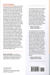 DiPiero, Contingent Encounters (paper) (Michigan Press, University of)