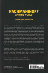 Bullock, Rachmaninoff and His World (p) (Chicago Press, University of)