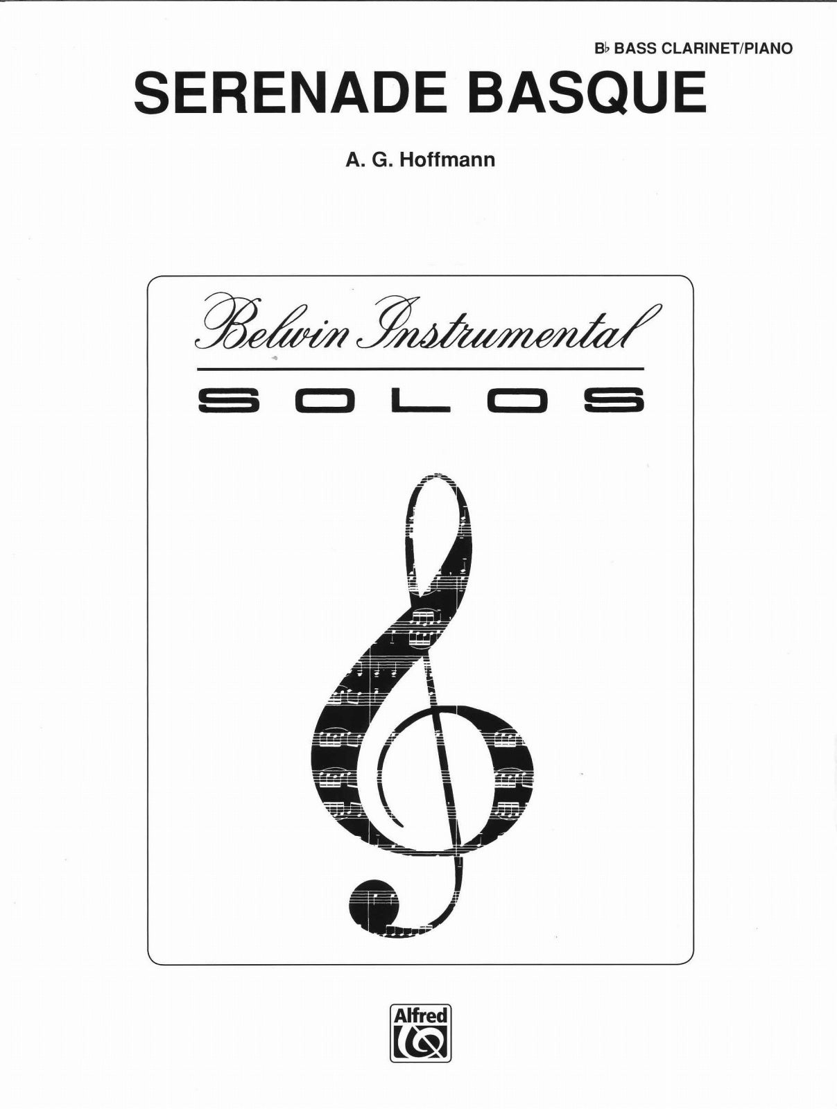 Hoffman, Serenade basque (BsCl,Pf) (Belwin/Alfred)
