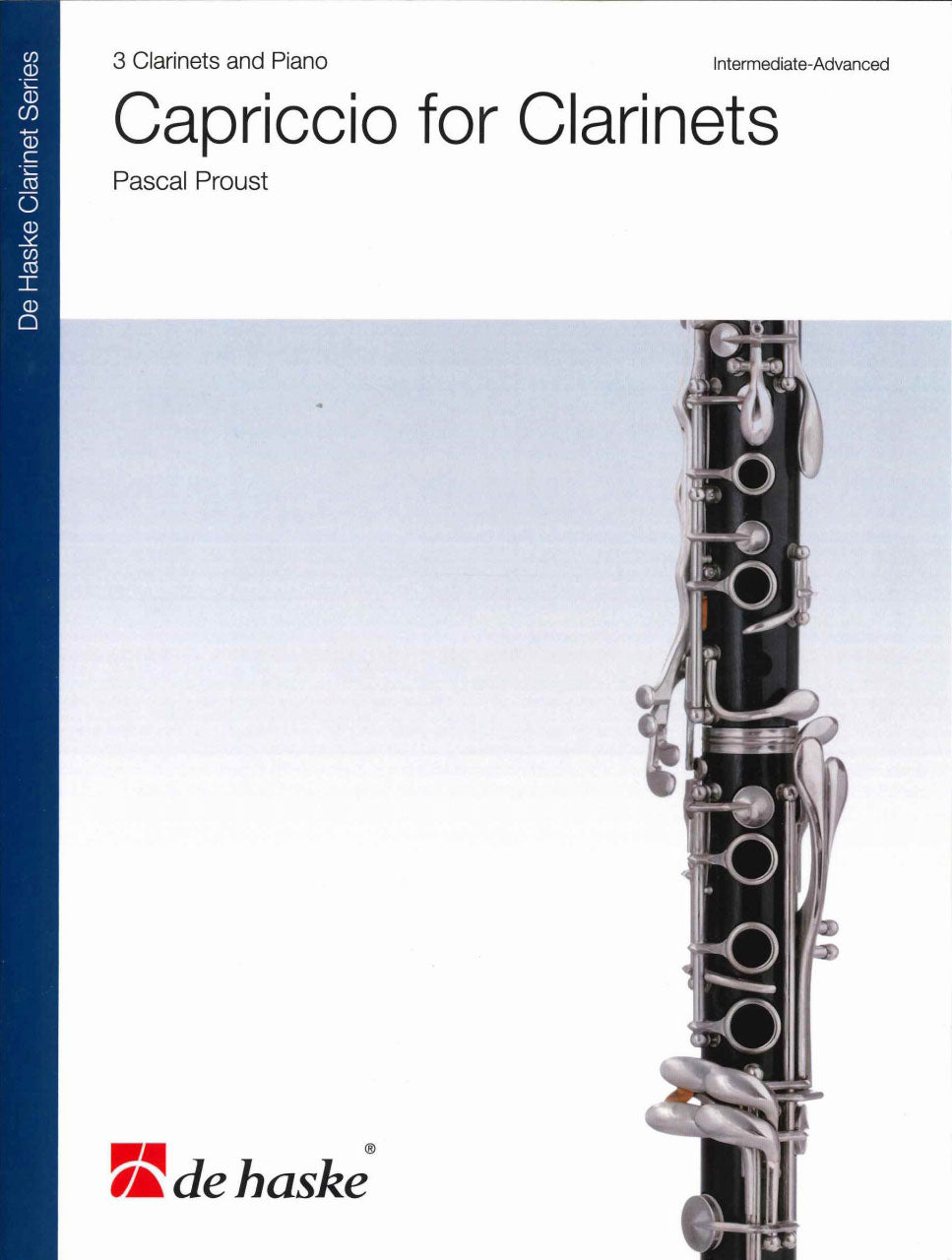 Proust, Capriccio for Clarinets (3Cl,Pf) (De Haske)