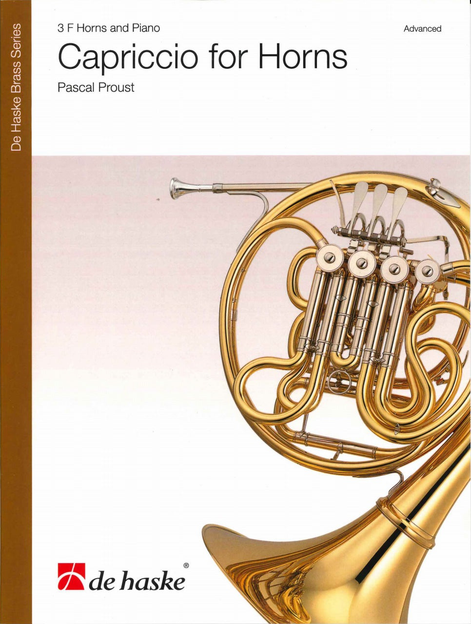 Proust, Capriccio for Horns (3Hn,Pf) (De Haske)