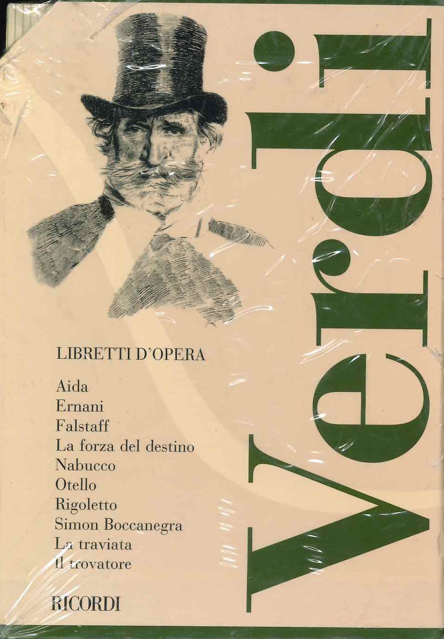 Verdi, Libretti d'opera (Ricordi)