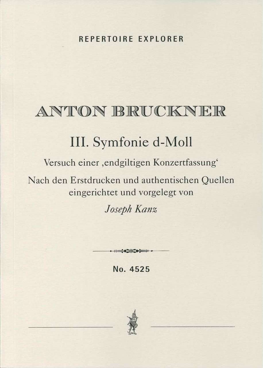 Bruckner, Symphony No. 3: Final ver. (Hoflich)