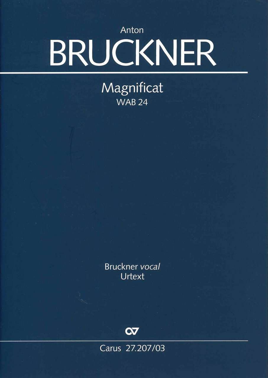 Bruckner, Magnificat (Carus)