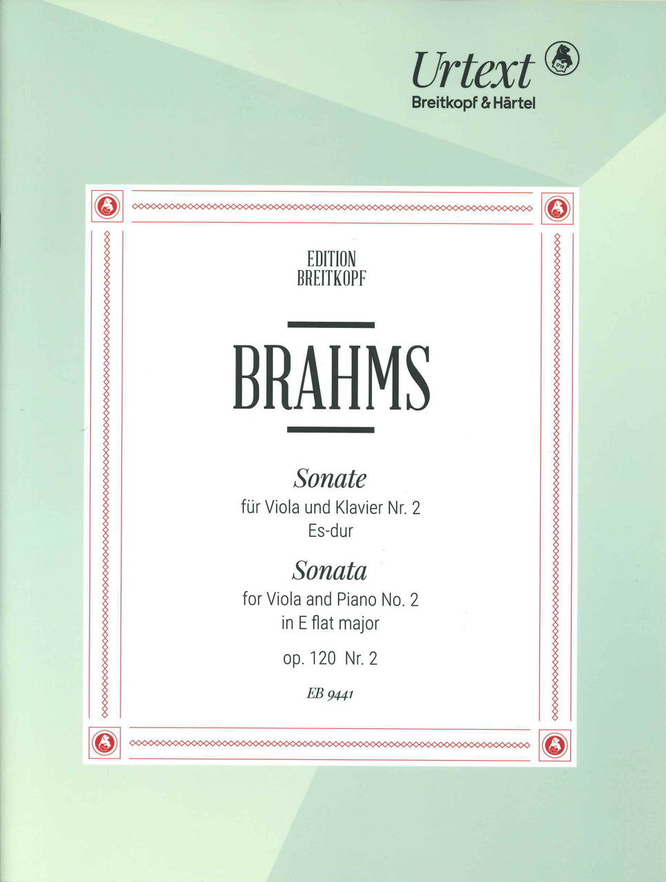 Brahms, Sonata op. 120/2 in Eb (Breitkopf)