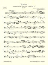 Brahms, Sonata op. 120/2 in Eb (Breitkopf)