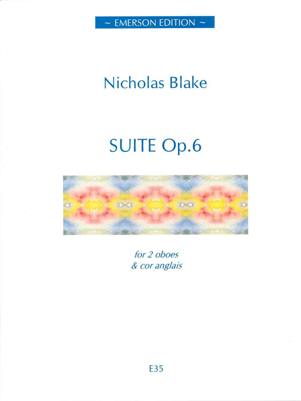Blake,N., Suite op. 6 (2Ob,EHr) (Emerson Edition)