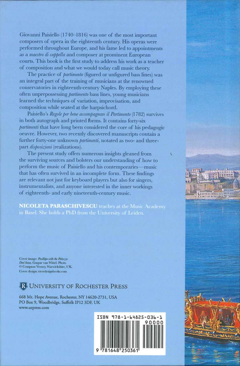 Paraschivescu, Partimenti of Giovanni (Rochester Press, University of)