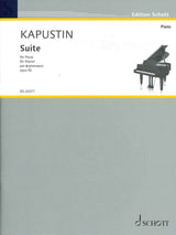 Kapustin, Suite op. 92 (1999) (Schott)