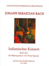Bach, Italian Concerto BWV 971 (Accolade)