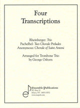4 Transcriptions (3Tbn) (Ensemble Publications)