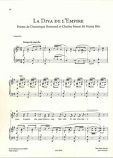Satie, 22 Melodies (High) (Salabert)