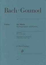 Bach,/Gounod, Ave Maria (High,Pf) [L] (Henle)