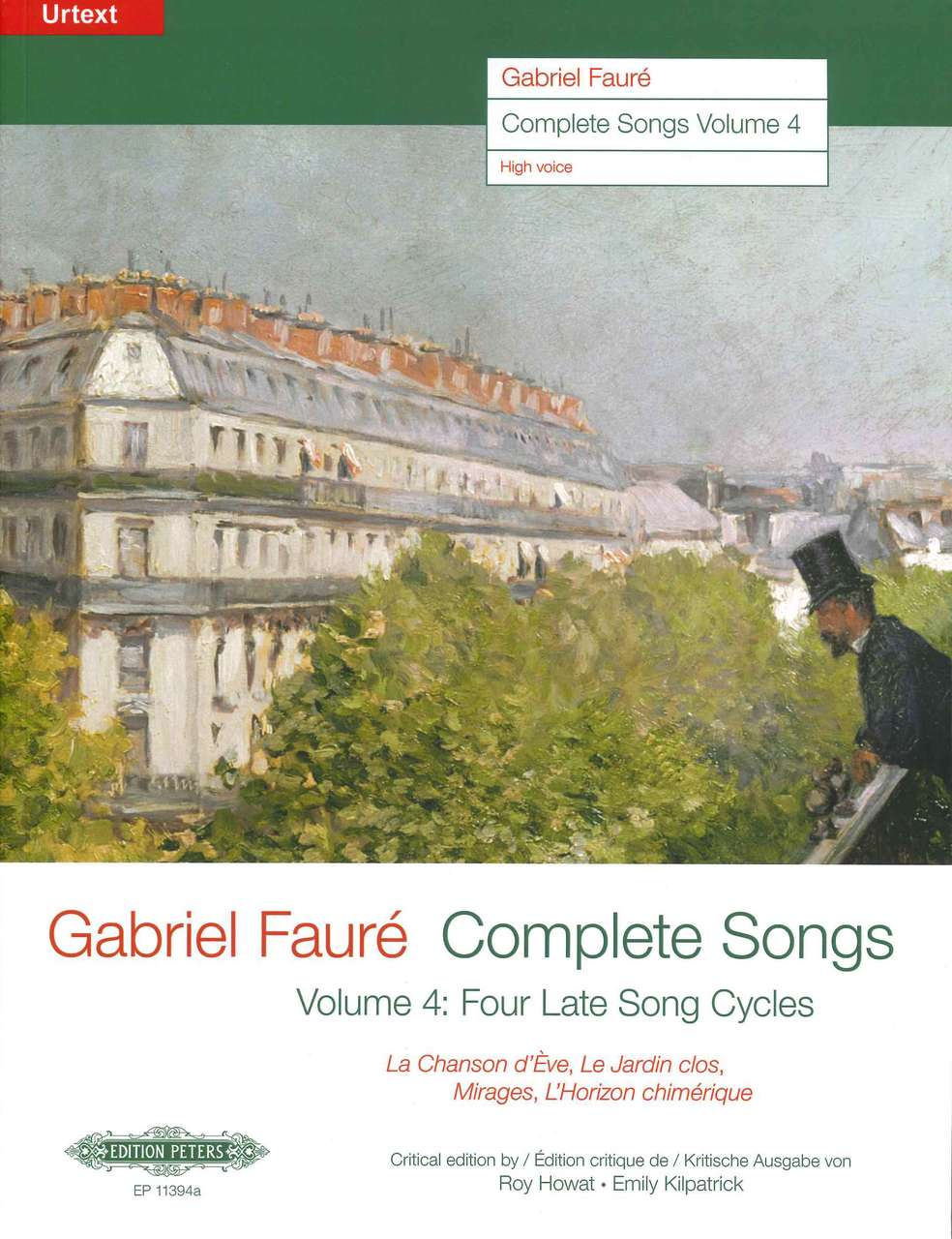 Faure, Complete Songs 4: High Voice (Peters)