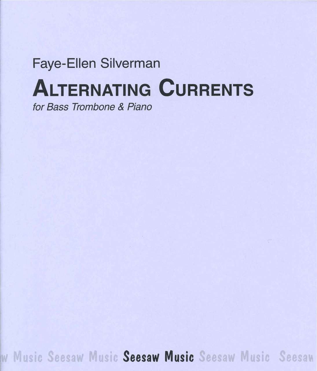 Silverman, Alternating Currents (BTbn,Pf (Seesaw Music)