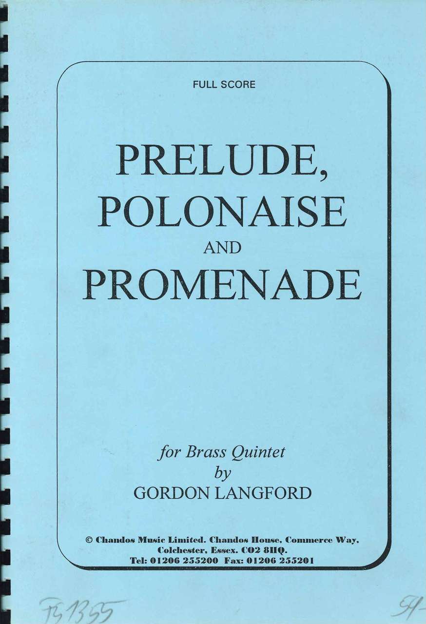Langford, Prelude, Polonaise & Promenade (Kobl)