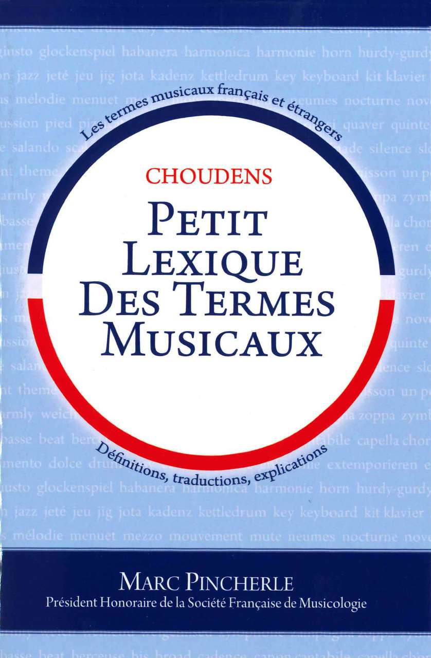 Petit lexique des termes musicaux (Choudens)