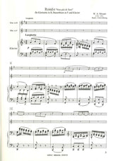 Mozart, 2 Arien 'Titus' (Cl,Basset,Pf) (Ebenos)