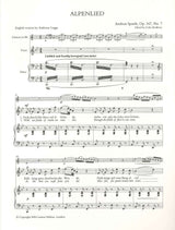 Spaeth, Alpenlied (Voice,Cl,Pf) (Lazarus Edition)