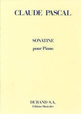 Pascal, Sonatine pour piano (Durand)