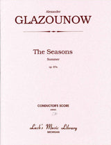 Glazunov, Seasons op. 67, Summer: Score (Luck's Music)