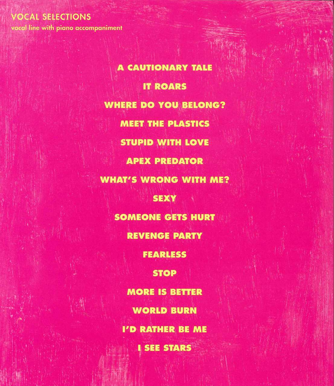 Richmond, Mean Girls: Vocal Selections (Hal Leonard)