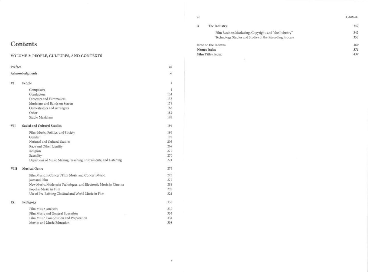 Lee,J.R., Film Music in The Sound Era (Routledge)