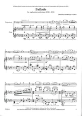 Crausaz, Ballade for Euphonium & Piano (Bim)