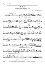 Crausaz, Ballade for Euphonium & Piano (Bim)