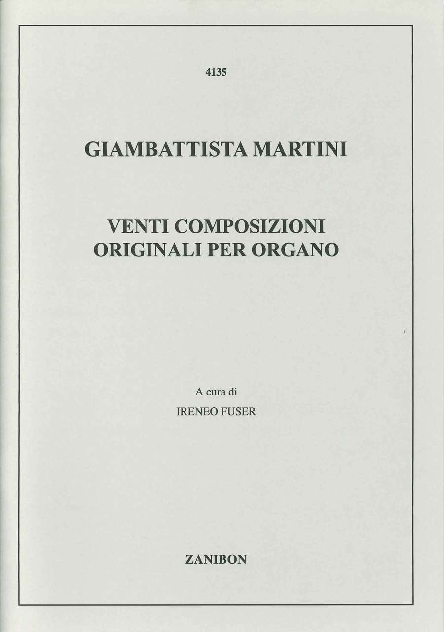 Martini, 20 Composizioni originali (Zanibon)