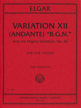 Elgar, Variation XII 'B.G.N.' (5Vc) (IMC)