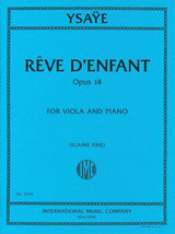Ysaye, Reve d'enfant op. 14 (Va,Pf) (IMC)