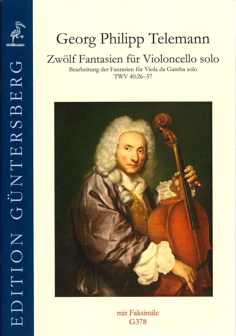 Telemann, 12 Fantasien TWV 40/26-37 (Guntersberg/Walhall)