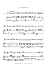 Buffardin, Concerto in f minor (Alry Publications)