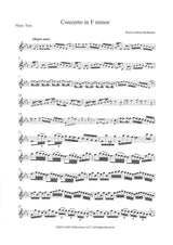 Buffardin, Concerto in f minor (Alry Publications)