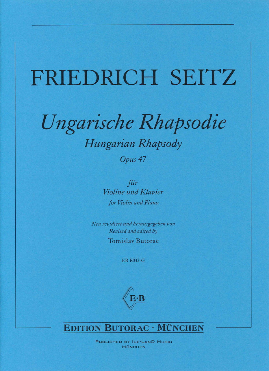 Seitz, Ungarische Rhapsodie, op. 47 (Butorac)