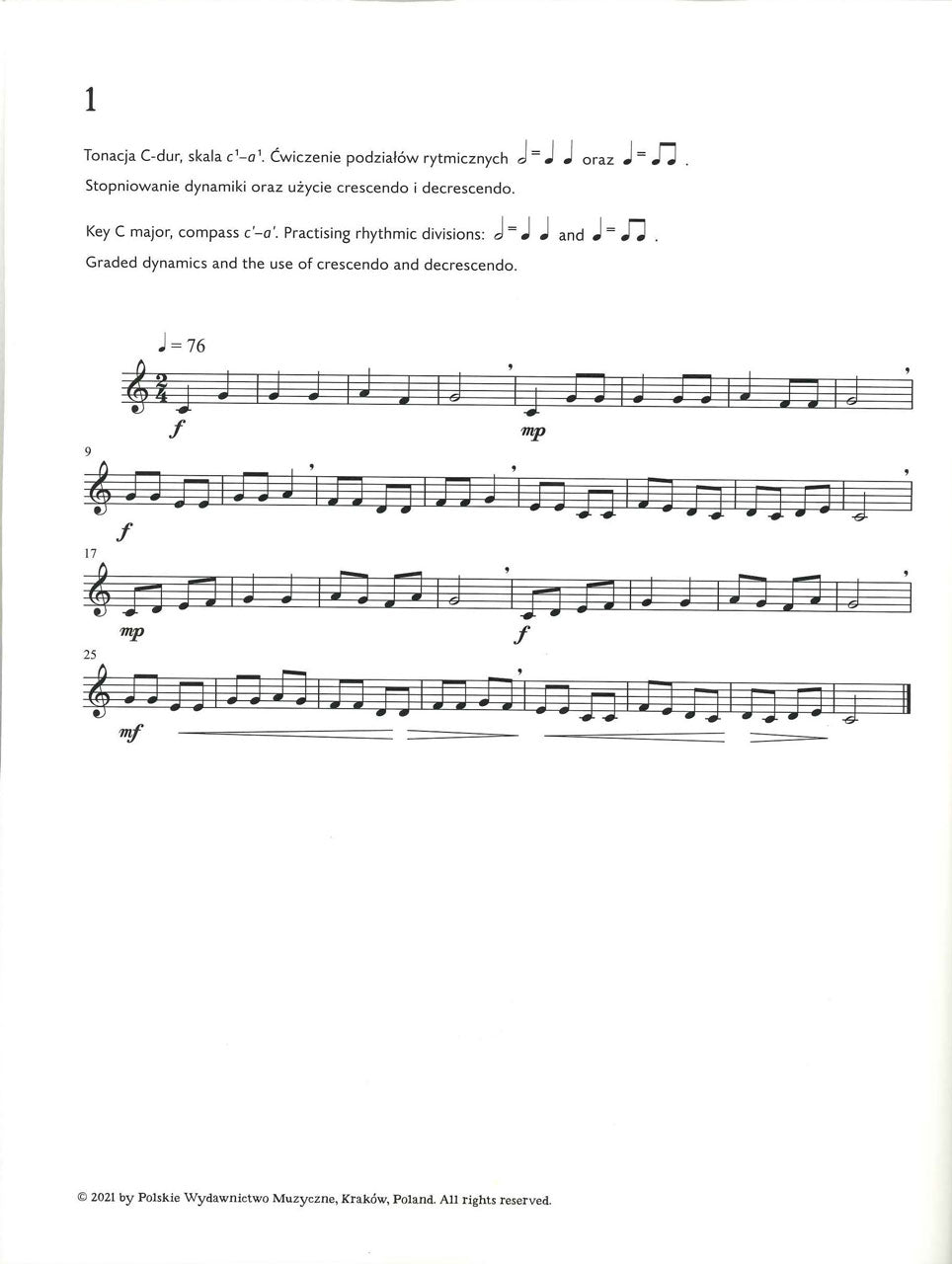 Cichor, Play It All! : A Set of Studies (PWM)