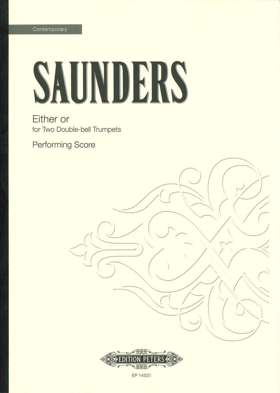Saunders, Either or, 2 Double Bell Tp (Peters)