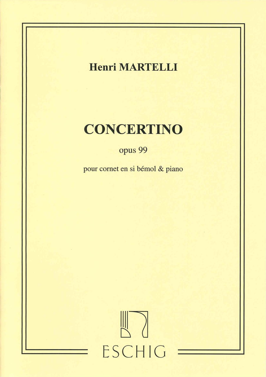 Martelli, Concertino op. 99 (Eschig)