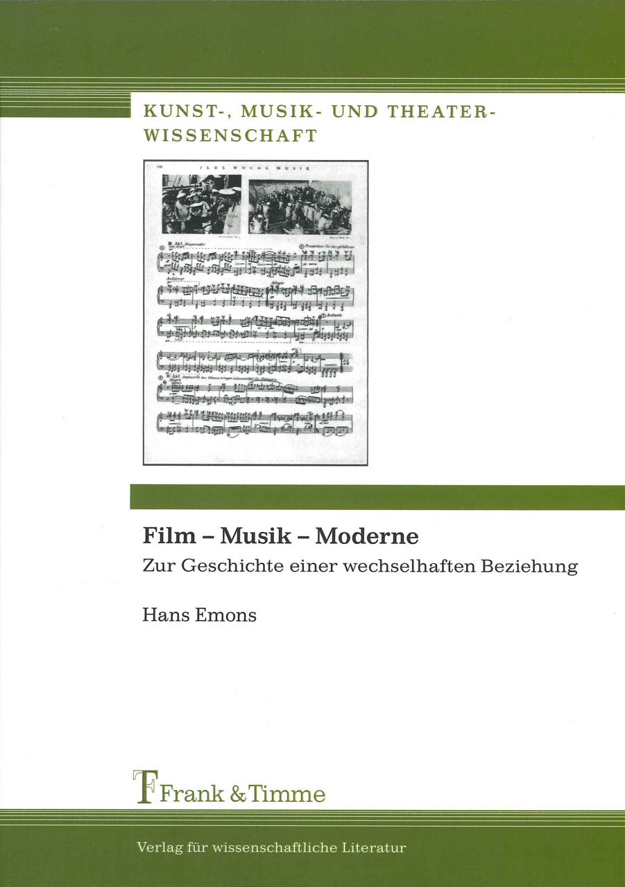 Emons, Film-Musik-Moderne (Frank-Timme)