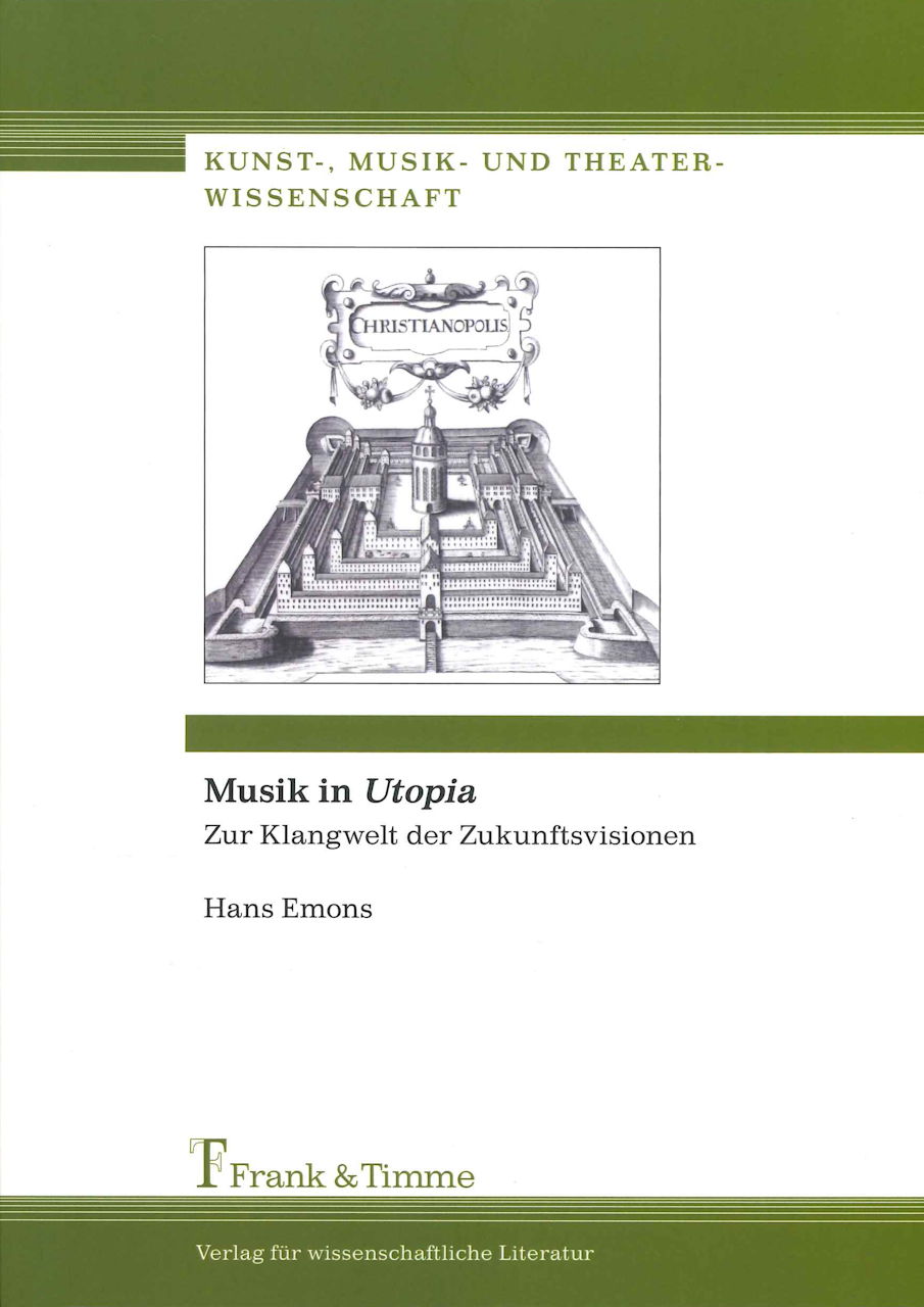 Emons, Musik in 'Utopia': Zur Klangwelt (Frank-Timme)