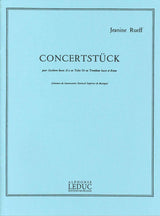 Rueff, Concertstuck (BTbn/Tba/Saxhorn,Pf (Leduc)
