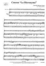 Cesare, Canzon 'La Hieronyma' (TRec,Kbd) (Reift)