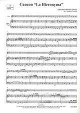Cesare, Canzon 'La Hieronyma' (Hn,Kbd) (Reift)