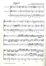 Finger, Sonata 5 (2VdG,Bc) (Walhall)